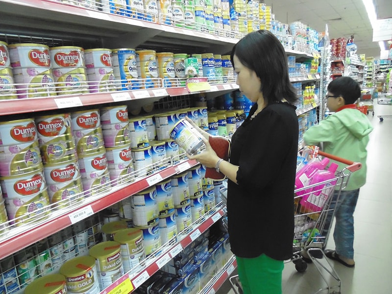 Vốn để kinh doanh cửa hàng sữa